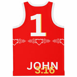 LXVI Christian League Basketball Jersey (Agape)