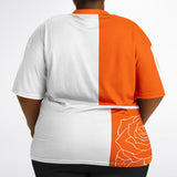 LXVI Rose Stamp Plus-size T-Shirt