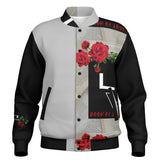 LXVI "Story" Baseball Jacket - AOP