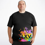 Graffiti Rose T-Shirt (plus size)