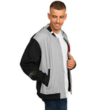 LXVI "Story" Baseball Jacket - AOP