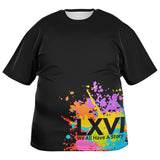 Graffiti Rose T-Shirt (plus size)