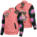 BLACC DOPE "Ice-cream Sundayz" Baseball Jacket - AOP