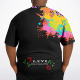 LXVI Big Logo Splash Plus-size T-Shirt