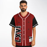 LXVI "Stack" Baseball Jersey - AOP
