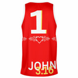 LXVI Christian League Basketball Jersey (Agape)