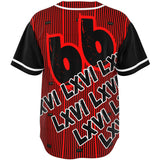 LXVI "Stack" Baseball Jersey - AOP