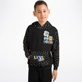 LXVI KIDZ "SweetTooth" Athletic Kids Hoodie - AOP
