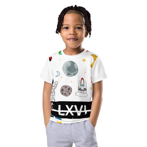 LXVI Space Kids crew neck t-shirt