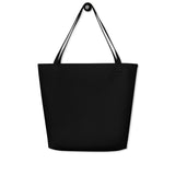 LXVI Dope Black 2 All-Over Print Large Tote Bag