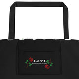 LXVI DripRose All-Over Print Large Tote Bag