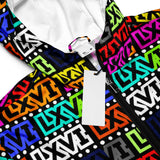 LXVI Logo Collage Men’s windbreaker
