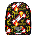 Dope Blacc "Fire" Minimalist Backpack(BLK)