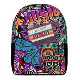 Dope Blacc "Music" Minimalist Backpack(MULTI)