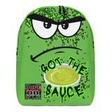 Dope Blacc "Sauce" Minimalist Backpack(Slime Green)