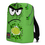 Dope Blacc "Sauce" Minimalist Backpack(Slime Green)