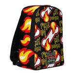 Dope Blacc "Fire" Minimalist Backpack(BLK)