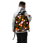 Dope Blacc "Fire" Minimalist Backpack(BLK)