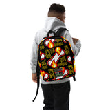 Dope Blacc "Fire" Minimalist Backpack(BLK)