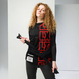 LXVI Stack Recycled unisex basketball jersey (Red)