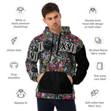 LXVI Joyful Noise Unisex Hoodie (Black)
