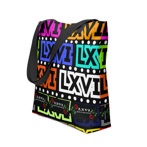 LXVI Neon Tote bag