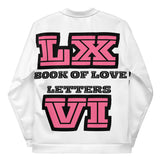LXVI Pink Rose Unisex Bomber Jacket