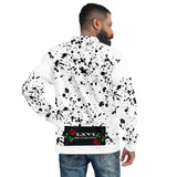 LXVI Splash Logo Unisex Bomber Jacket