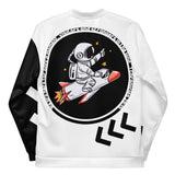 LXVI Visitor Unisex Bomber Jacket(Black)