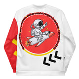 LXVI Visitor Unisex Bomber Jacket(Yellow/Red)