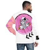 LXVI Visitor Unisex Bomber Jacket(Cotton Candy)