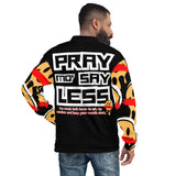 LXVI Say Less Unisex Bomber Jacket(Red)