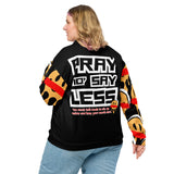 LXVI Say Less Unisex Bomber Jacket(Red)