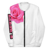 LXVI Pink Rose Unisex Bomber Jacket