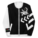 LXVI Visitor Unisex Bomber Jacket(Black)