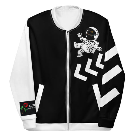 LXVI Visitor Unisex Bomber Jacket(Black)