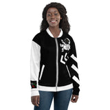 LXVI Visitor Unisex Bomber Jacket(Black)