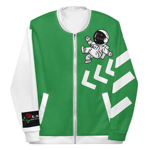 LXVI Visitor Unisex Bomber Jacket(Green)