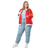 LXVI Visitor Unisex Bomber Jacket(Yellow/Red)