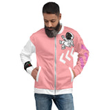 LXVI Visitor Unisex Bomber Jacket(Cotton Candy)