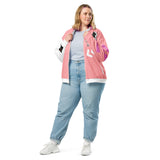 LXVI Visitor Unisex Bomber Jacket(Cotton Candy)