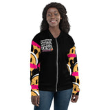 LXVI Say Less Unisex Bomber Jacket(Pink)
