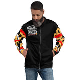 LXVI Say Less Unisex Bomber Jacket(Red)