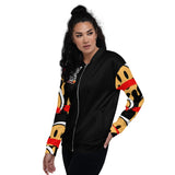 LXVI Say Less Unisex Bomber Jacket(Red)