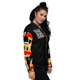 LXVI Say Less Unisex Bomber Jacket(Red)