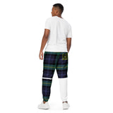 LXVI Plaid-Tri Unisex track pants