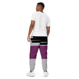 LXVI Jungle Print Unisex track pants(Grape)