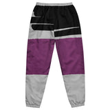 LXVI Jungle Print Unisex track pants(Grape)