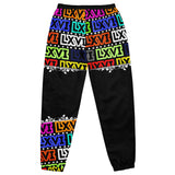 LXVI Neon Lights Unisex track pants