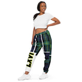 LXVI Plaid-Tri Unisex track pants